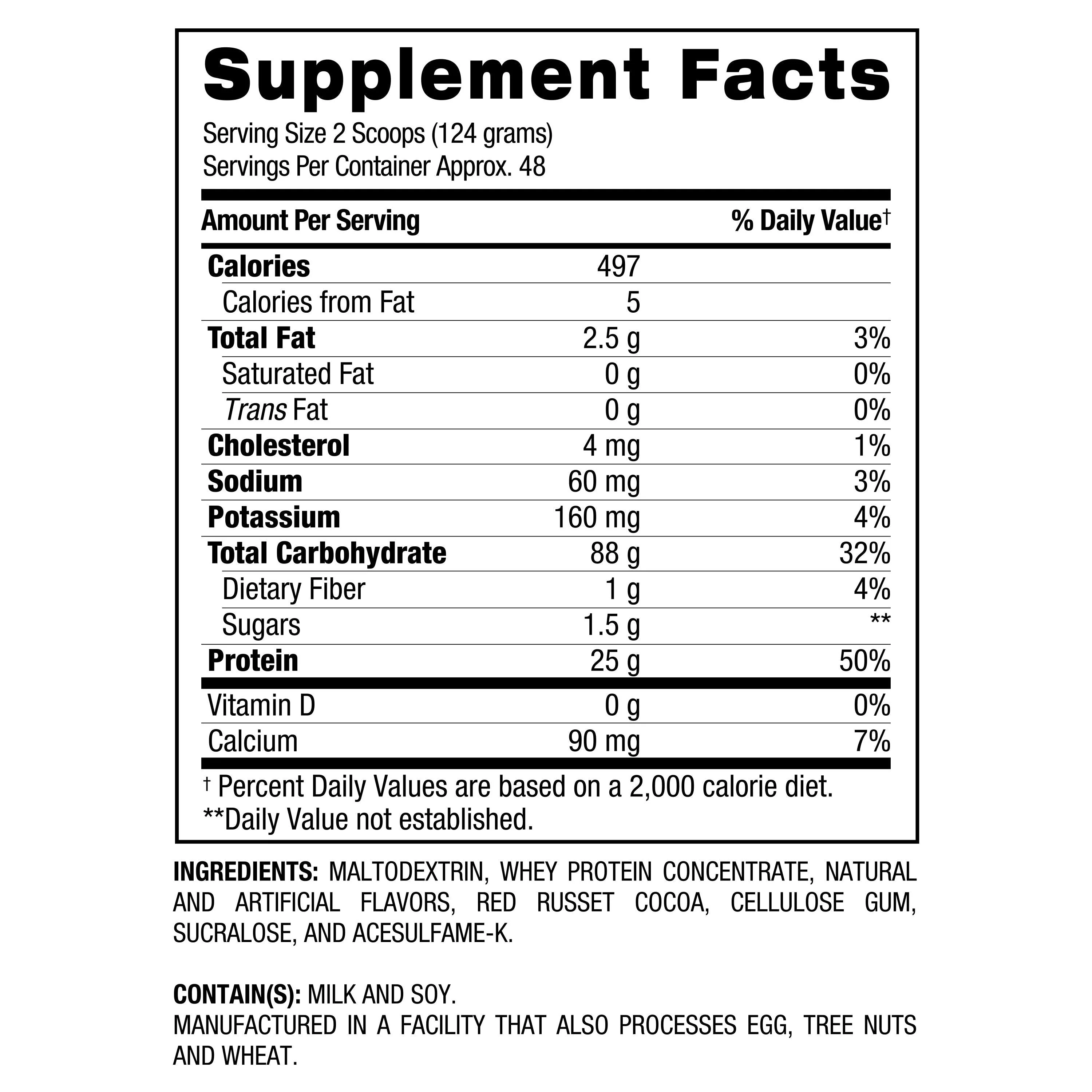 Bulk Muscle XL™ - Advanced Mass Weight Gainer - Image 3